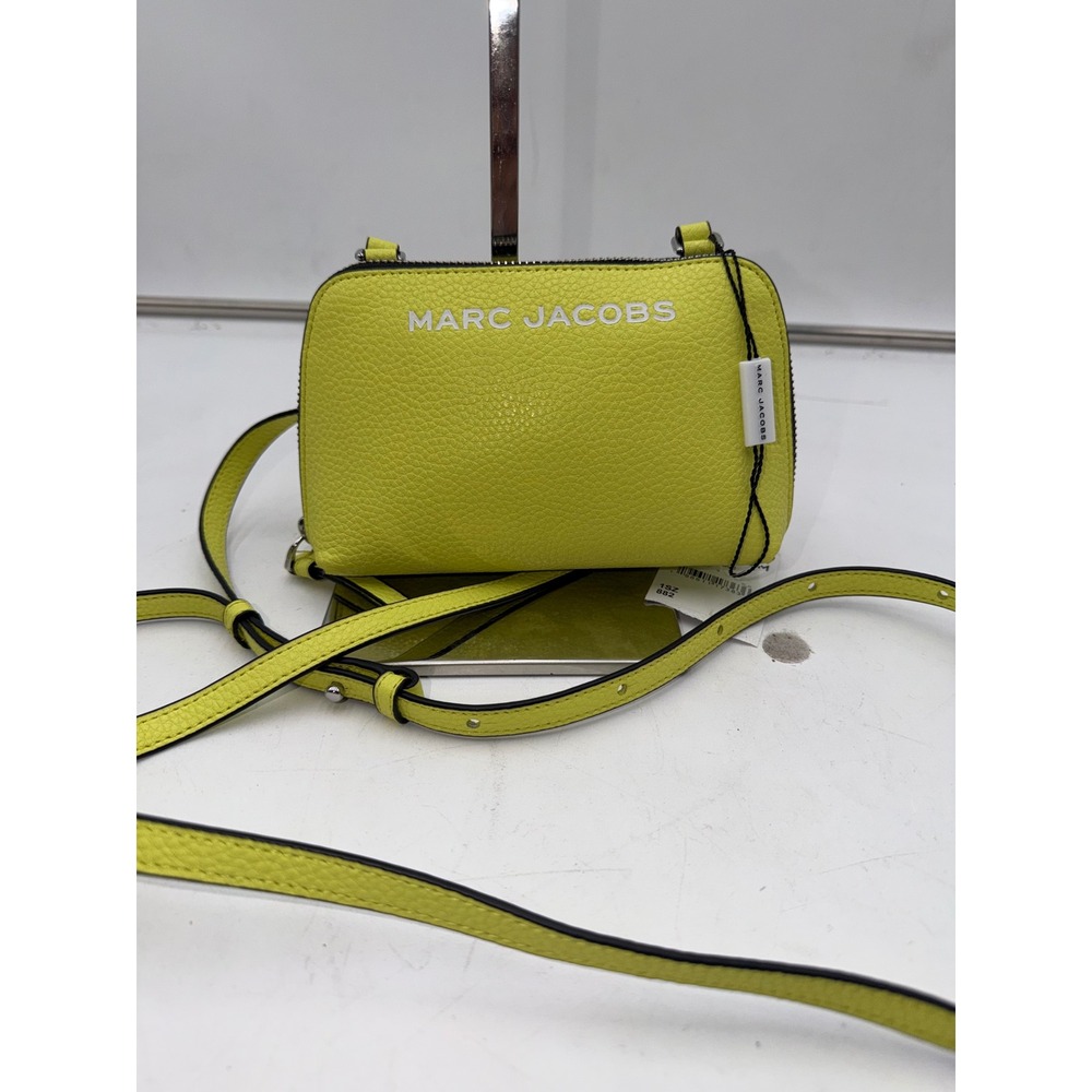 Marc Jacobs Yellow Green Crossbody Camera Bag
